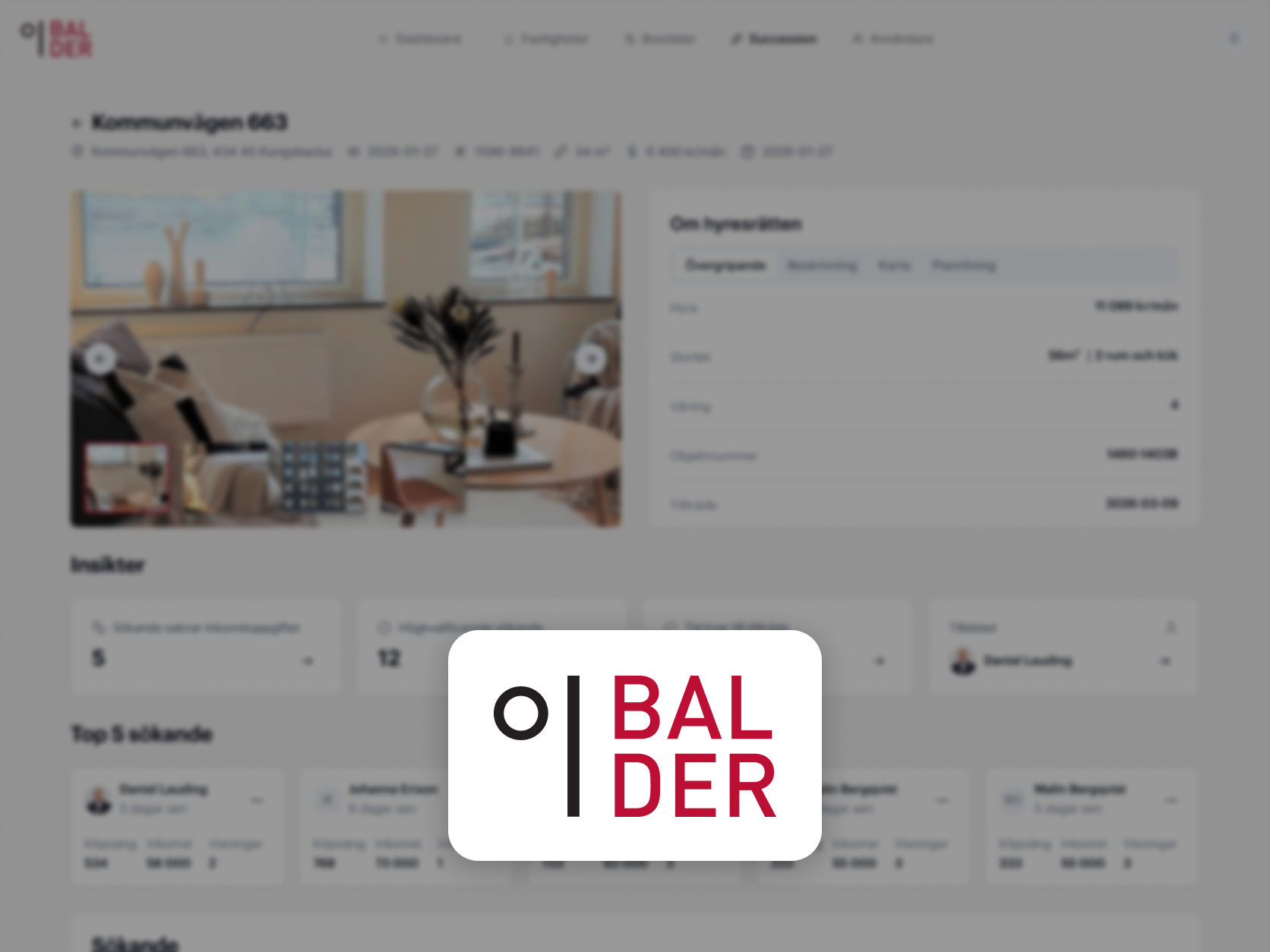 Balder – Rental Platform